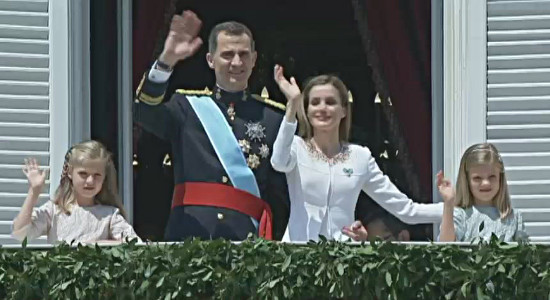 Thronbesteigung König Felipe